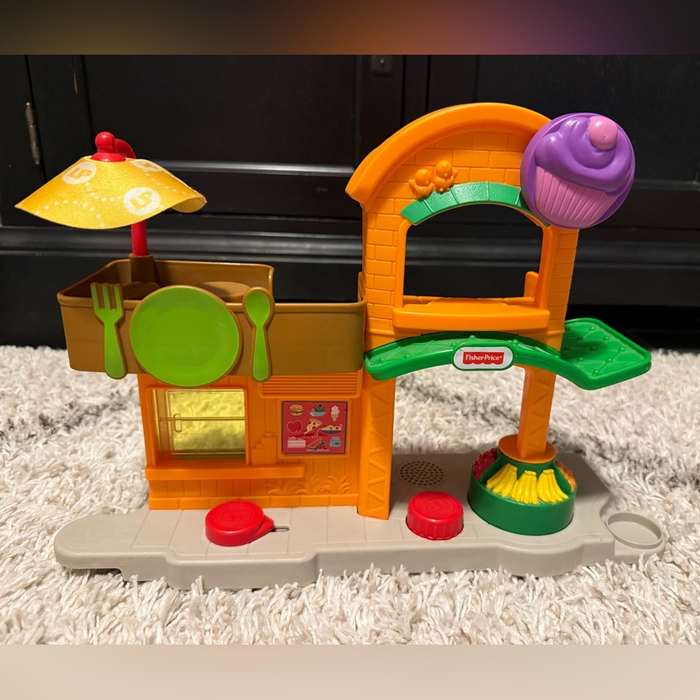 Fisher Price Little People Manners Marketplace Playset